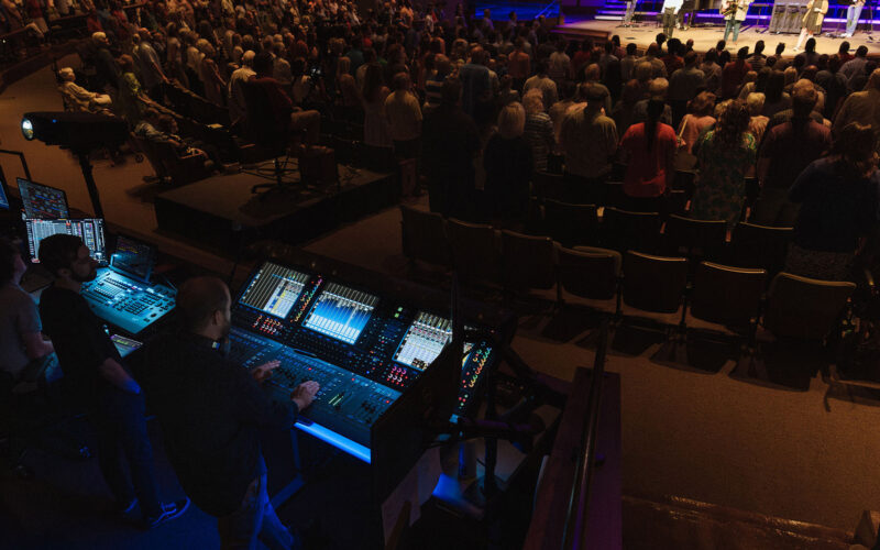 Morrison Heights Baptist Church now has a pair of DiGiCo Quantum338 consoles at its front of house and broadcast mix positions